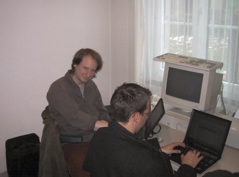 Alan and Bernhard Alan and Bernhard