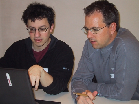 Teamwork at 4teamwork with Pascal Habegger and Bernhard B�hlmann